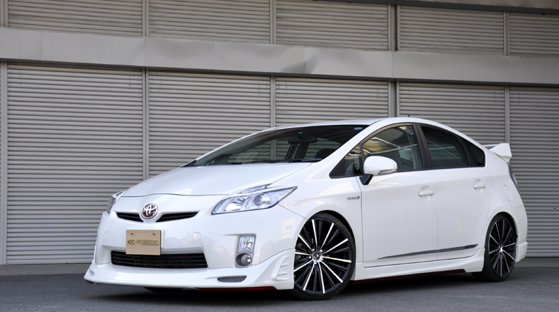 プリウス ZVW30 MULTI ROAD CHUHATSU PLUS SASC 車高アップ