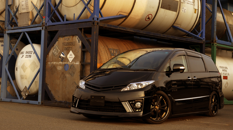 AHR20，エスティマ HYBRID 中/後期専用 CODE-12 FRONT BUMPER LED LAMP(青）（2SET)付属 AHR20エスティマHV 後期型 リビルトハイブリッドバッテリー交換 | 施工