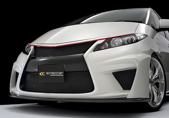 フロントバンパー/ZX-EDITION/エスティマGSR/ACR50,55中期 エアロパーツ(未塗装) ESTIMA  <GSR/ACR50,55>/中期 D.A.D-ギャルソン公式通販-GARSON WEB DIRECT-